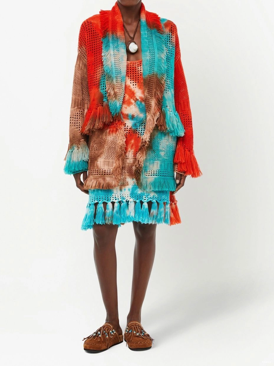 Cheap cardigan California Alanui Dreaming Women tie-dye 0420